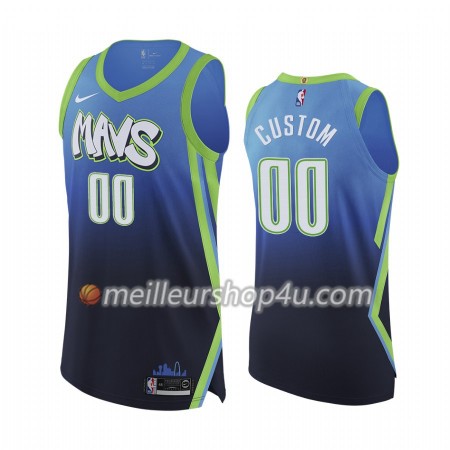 Maillot Basket Homme Dallas Mavericks Personnalisé 2019-20 Nike City Edition Swingman
